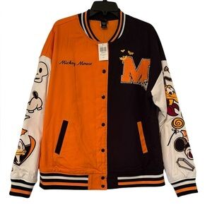 Mickey Mouse Halloween Varsity Jacket
